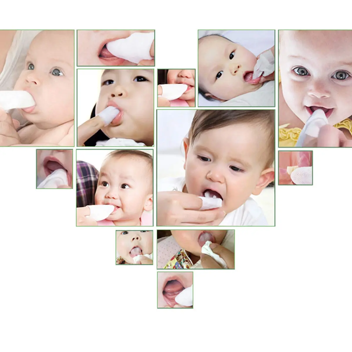 Serlife Baby Toothbrush Soft Gauze Infant Finger Clean Oral Toothbrush | Gentle, Hygienic Baby Mouth Care - view 8