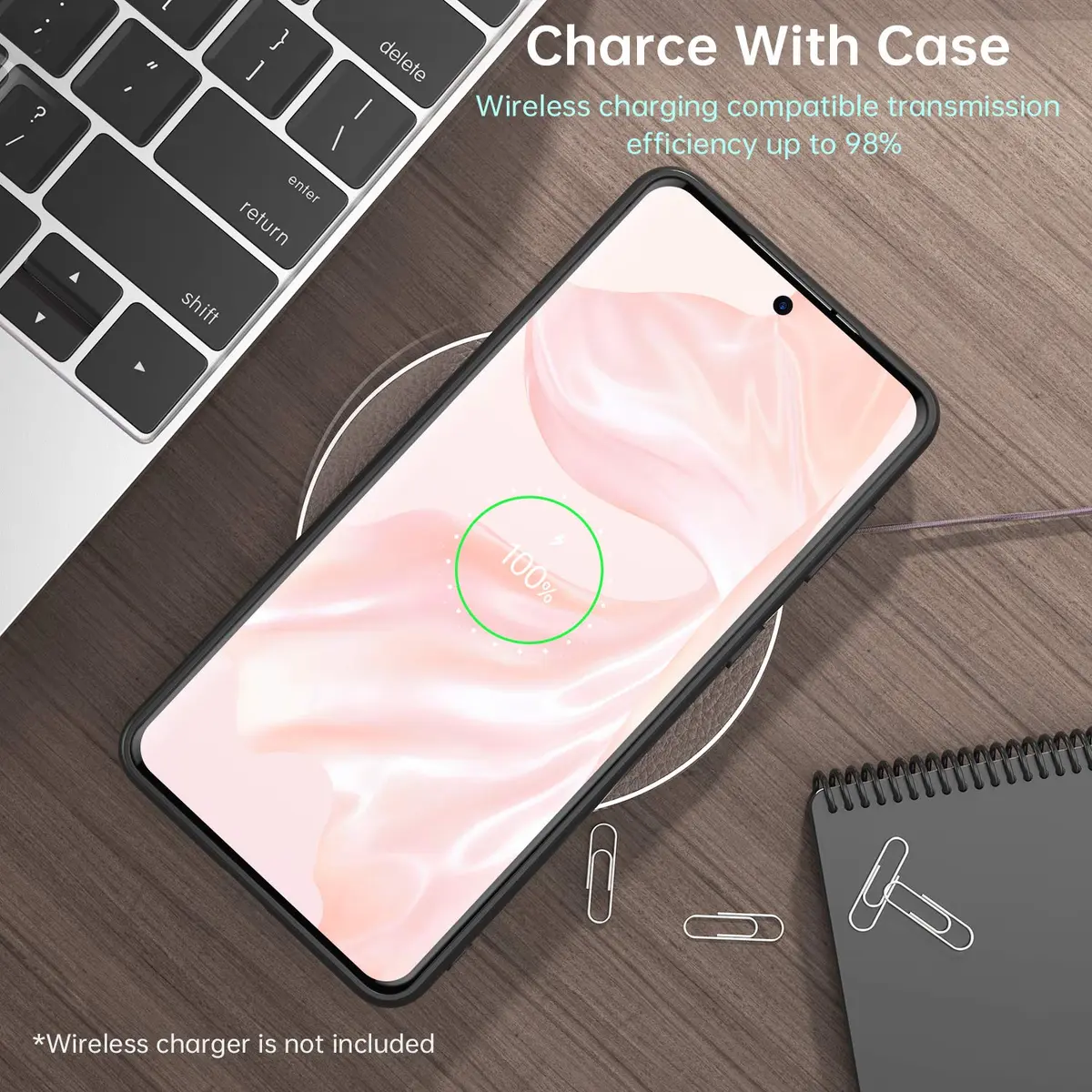 SALAWAT Galaxy S21 Case, Slim PU Leather Vintage Shockproof Phone Cover 6.2inch | Lightweight Hybrid Protection - view 6