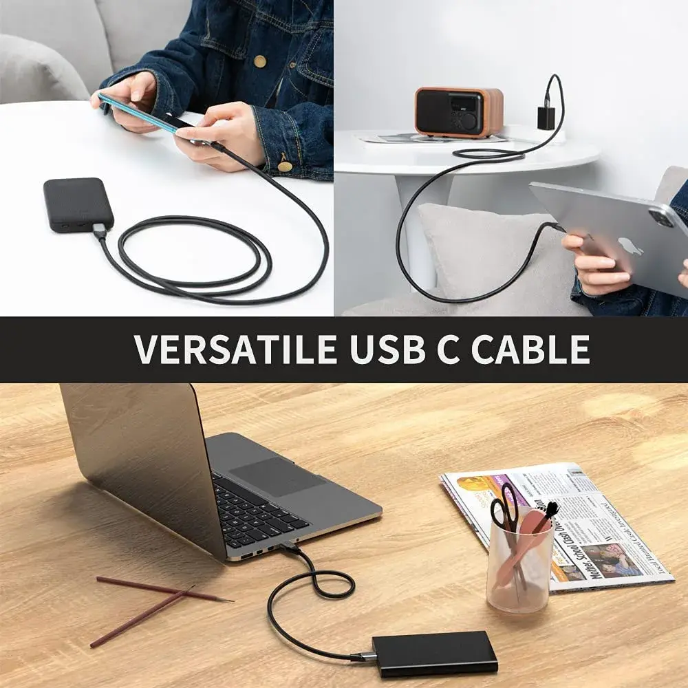 CableCreation USB-A to USB-C Cable 5ft (1.5m) | 10Gbps SuperSpeed Data Transfer & 60W PD Charging - view 5