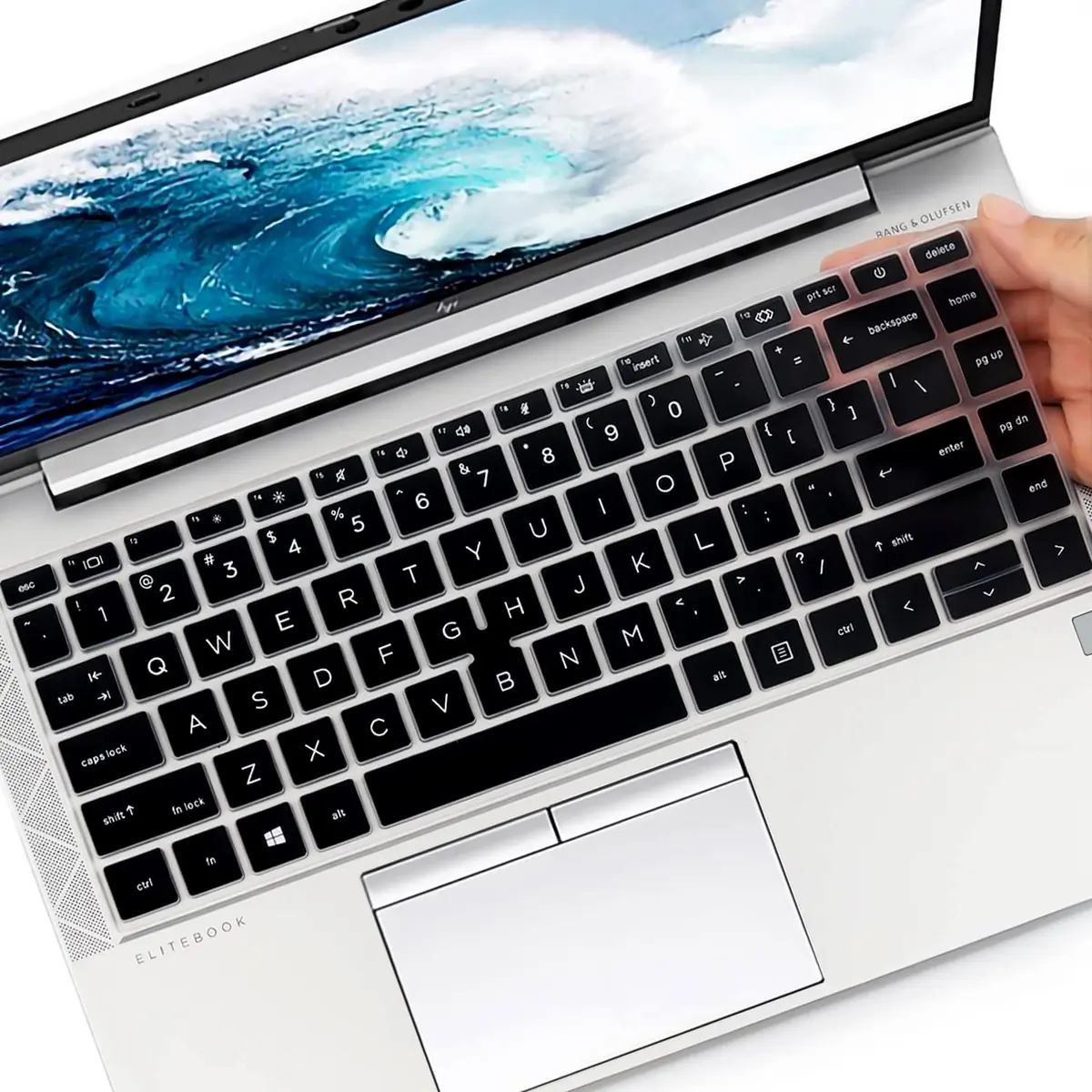 MUBUY-GOL Keyboard Cover for HP EliteBook 840 845 G7 G8 14 inch Laptop Notebook PC Accessories | Durable Silicone Skin - main product image