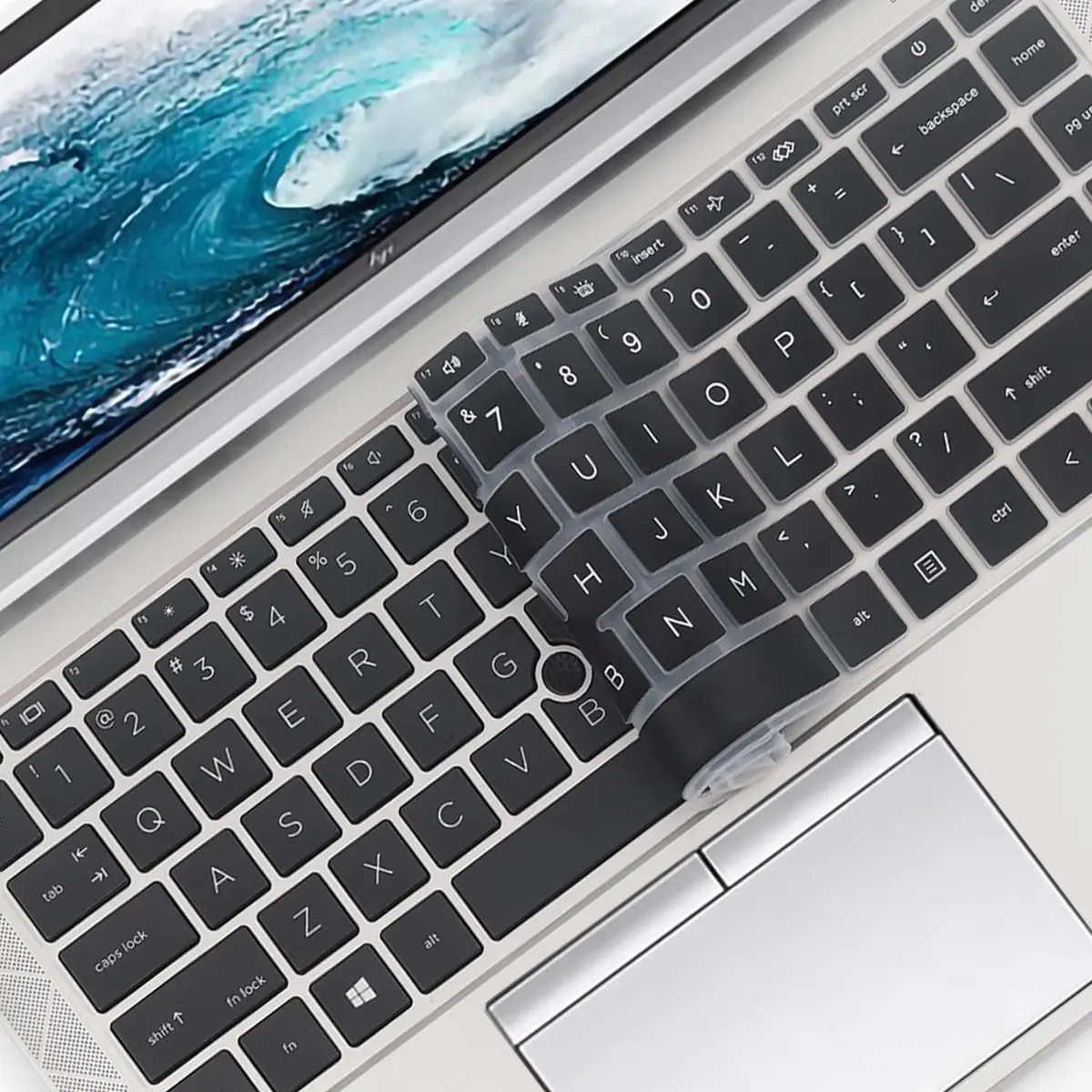 MUBUY-GOL Keyboard Cover for HP EliteBook 840 845 G7 G8 14 inch Laptop Notebook PC Accessories | Durable Silicone Skin - view 5