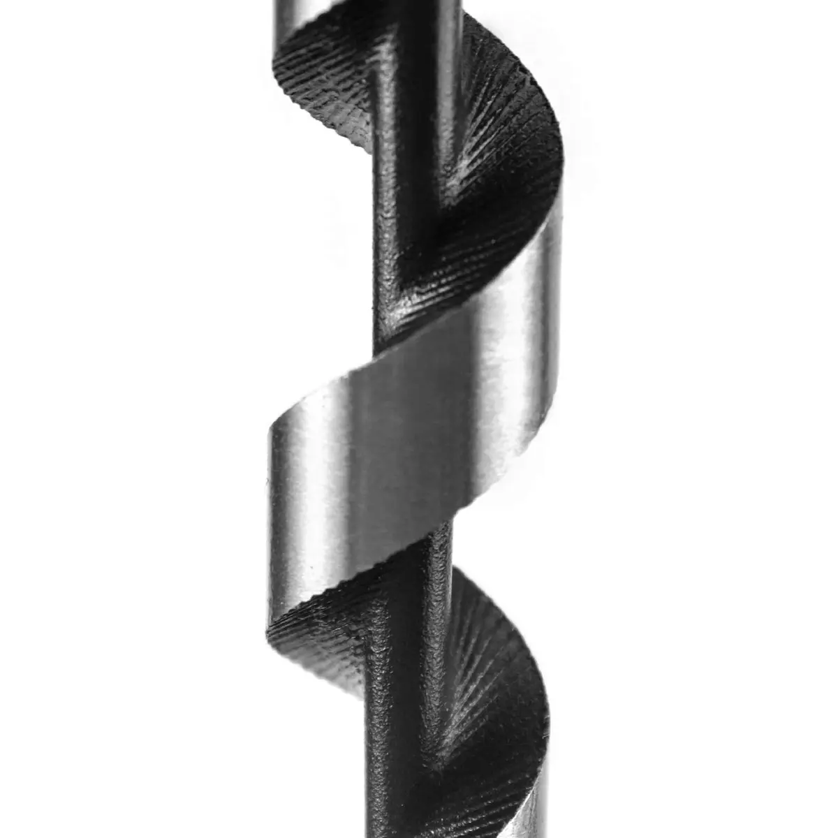 QWORK 12mm x 300mm Wood Auger Drill Bit | 12mm (0.5 inch) Diameter, 300mm (12 inch) Length, Hex Shank - view 3