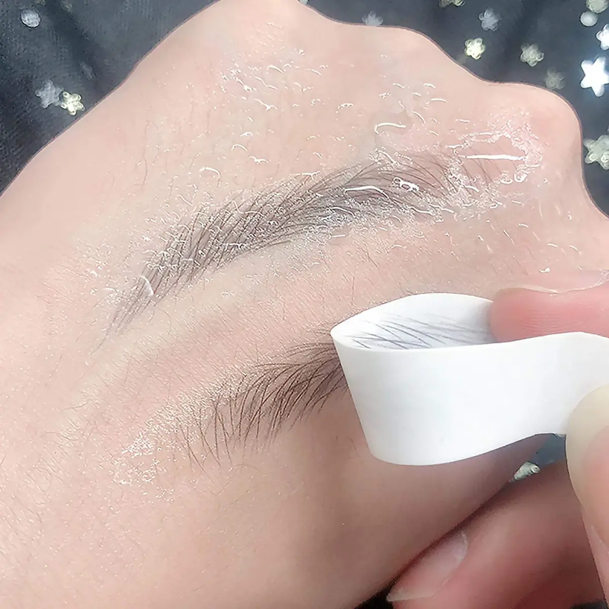 Micro Traders 6D Eyebrow Stickers 100 Pairs (10 Sheets) | Natural Hair-Like Waterproof Eyebrow Tattoos - view 6