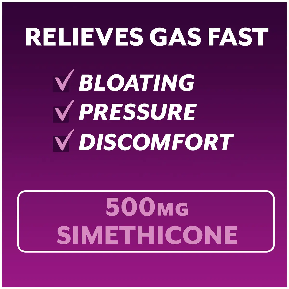 Phazyme 500 mg 20 Count | Fast Gas Relief for Adults in India - view 2