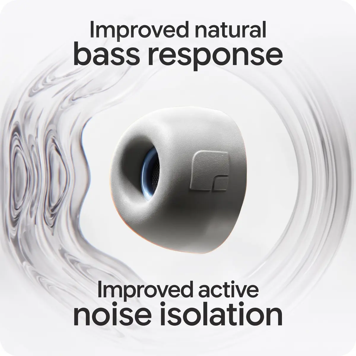 AutoLine Pro FoamMasters Premium Memory Foam Ear Tips for AirPods Pro 1&2 Gray, S/M/L | Ergonomic Fit & Noise Isolation - view 6
