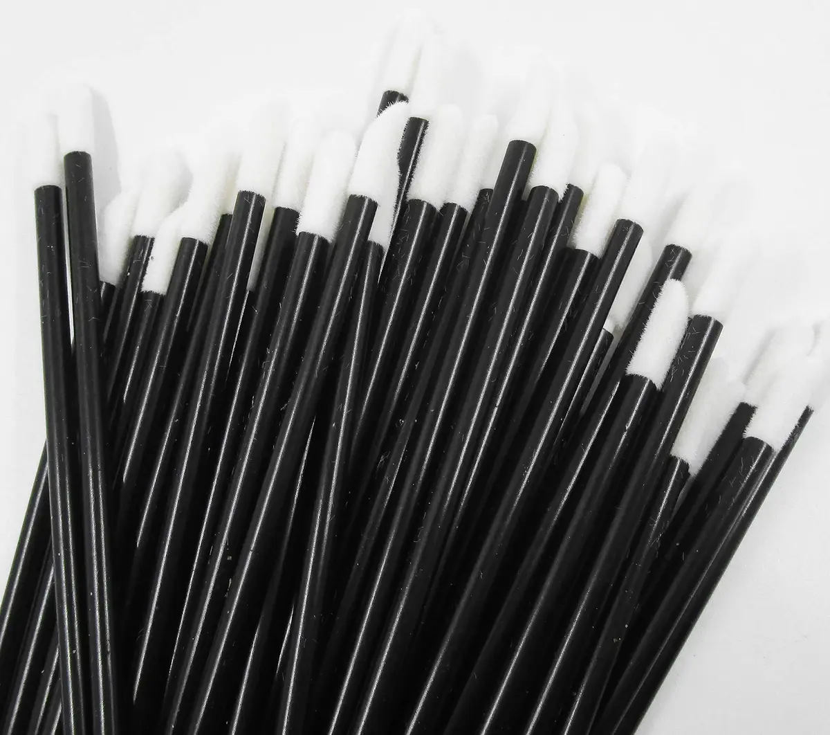 Lifextol Disposable Makeup Applicators 200 pcs | Soft Bristles for Eye & Lip Makeup (70-120 chars) - view 5