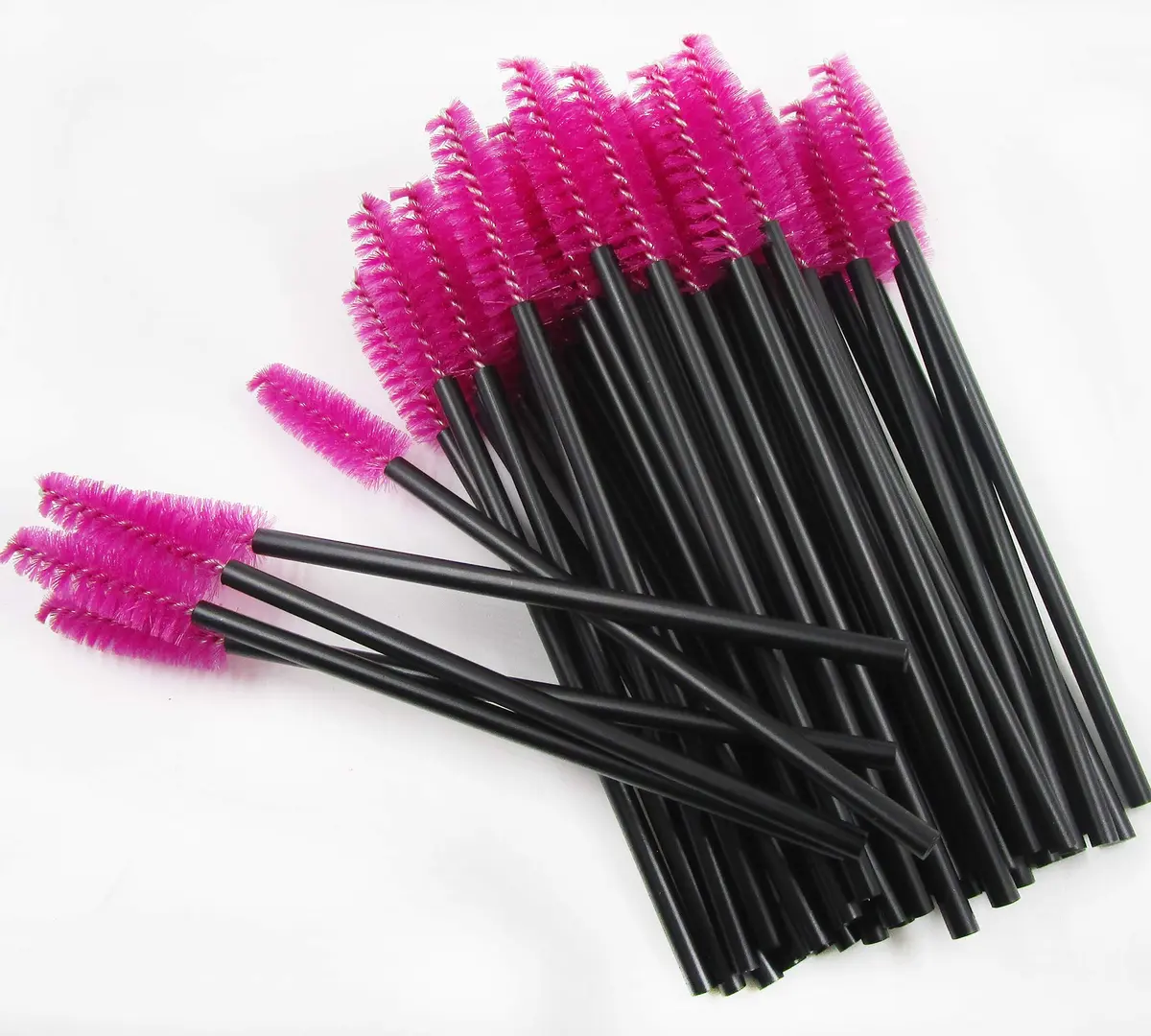Lifextol Disposable Makeup Applicators 200 pcs | Soft Bristles for Eye & Lip Makeup (70-120 chars) - view 2