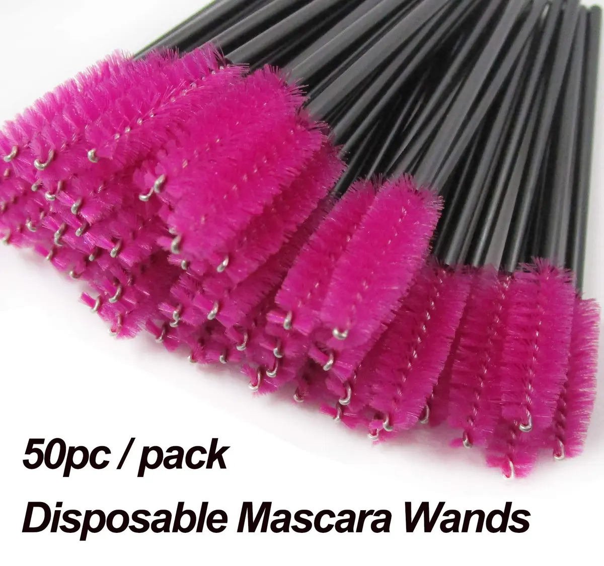 Lifextol Disposable Makeup Applicators 200 pcs | Soft Bristles for Eye & Lip Makeup (70-120 chars) - view 4