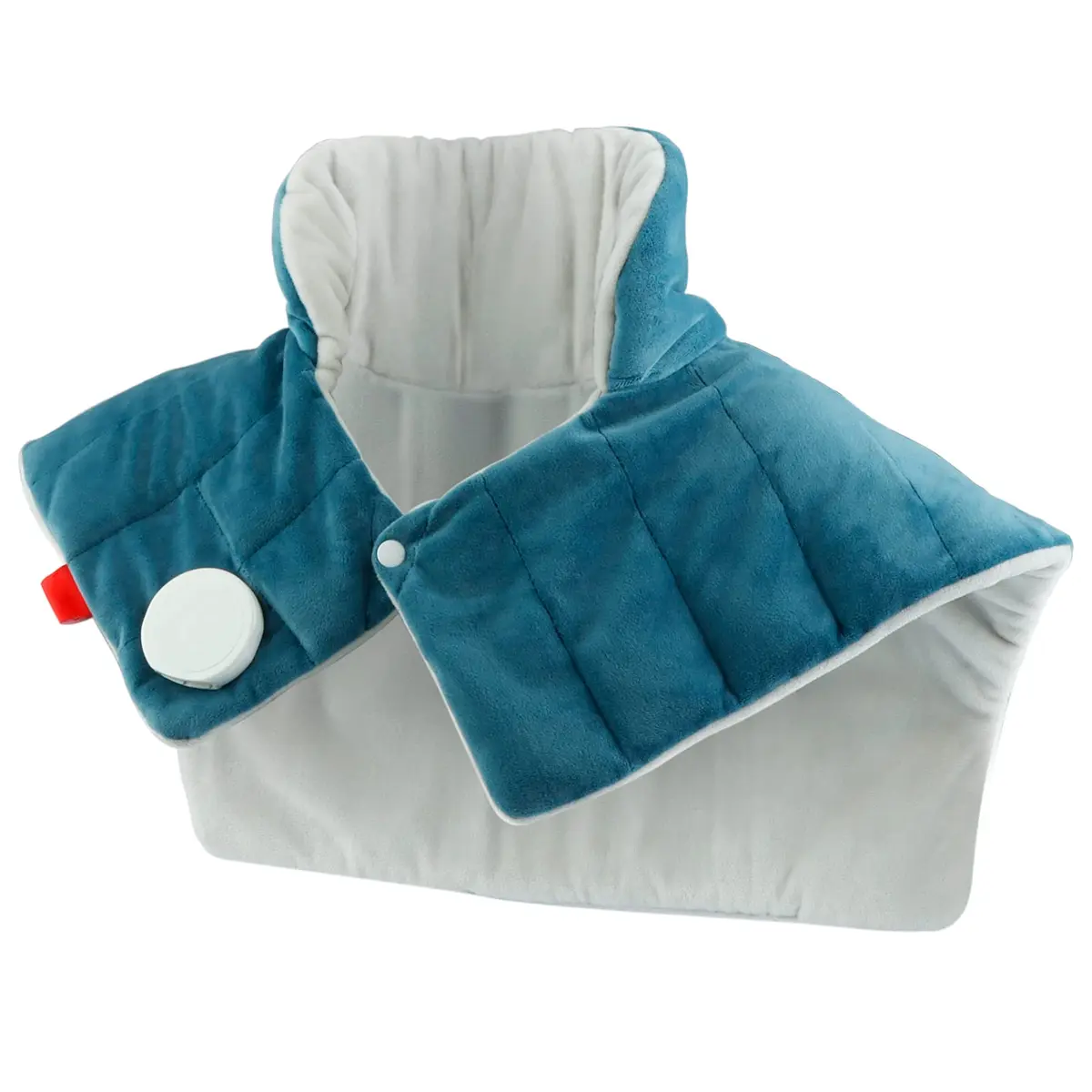 Comfytemp Weighted Heating Pad for Neck Shoulders Back 2.6lb 500g (19"x23") | Fast Heating with 9 Levels & 11 Timers - main product image