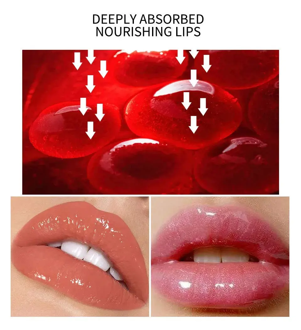 MAEPEOR Glitter Glossy Plumping Lipgloss 02#Peachy Pink 15ml (0.5 Fl Oz) | Natural Lip Color with High Shine - view 5