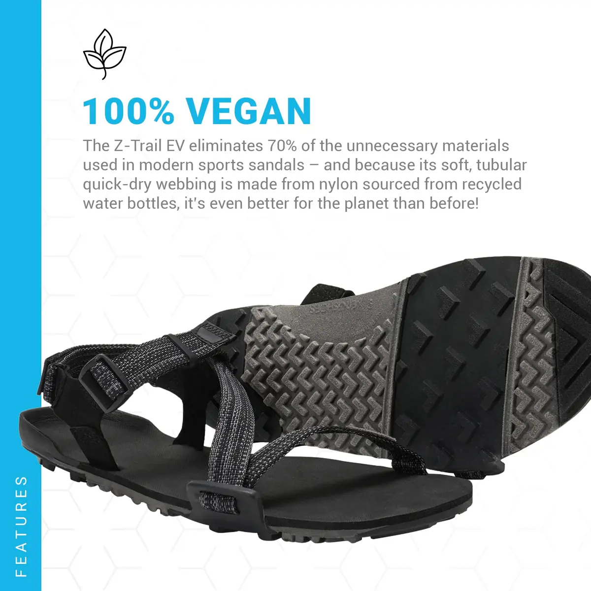 Xero Shoes Z-Trail EV Barefoot Hiking Sandals 12 | Ultra-Lightweight, Natural Flexibility, Durable - view 4