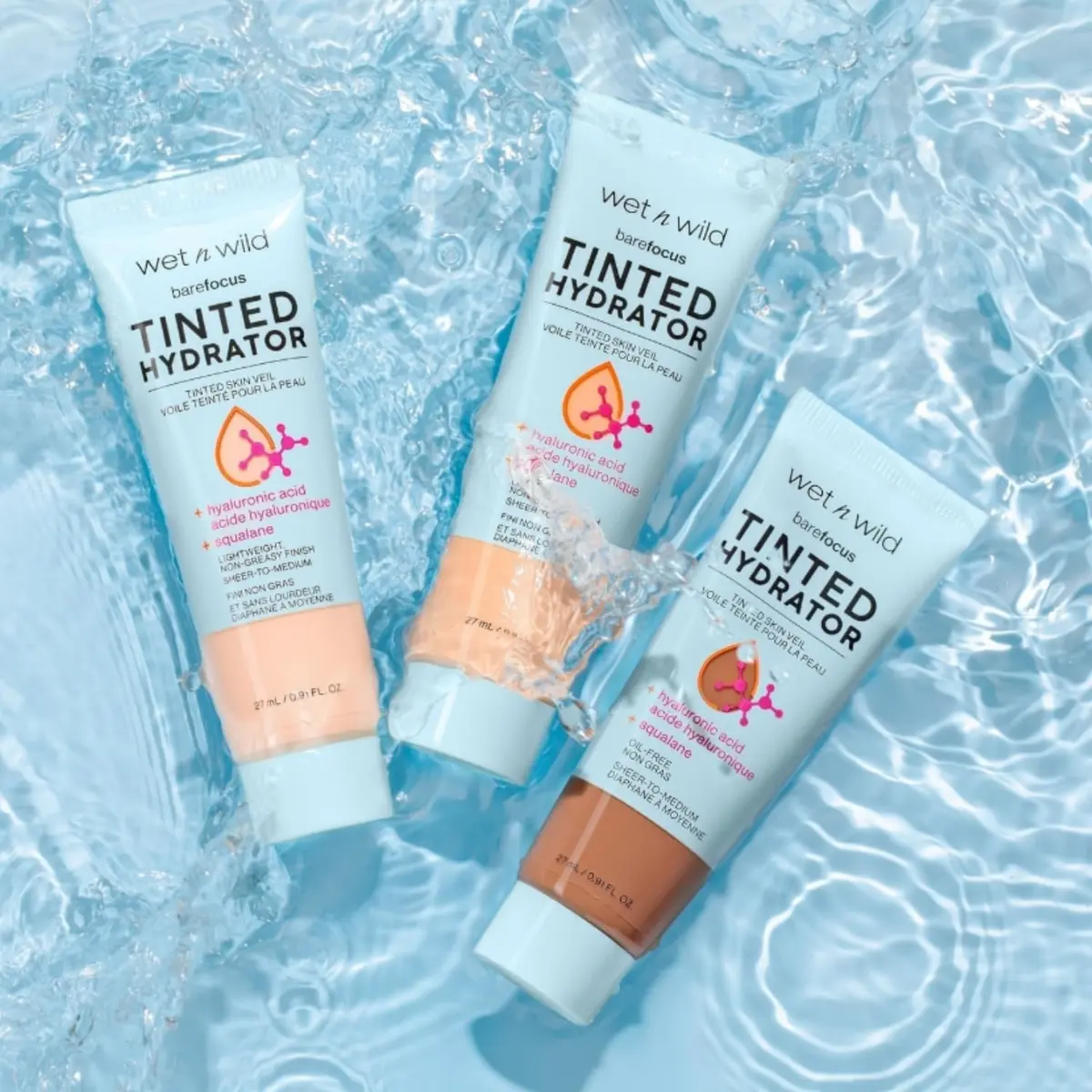 wet n wild Bare Focus Tinted Hydrator 0.91oz | Buildable, Hydrating Skin Veil with Hyaluronic Acid & Vegan Squalane - view 7