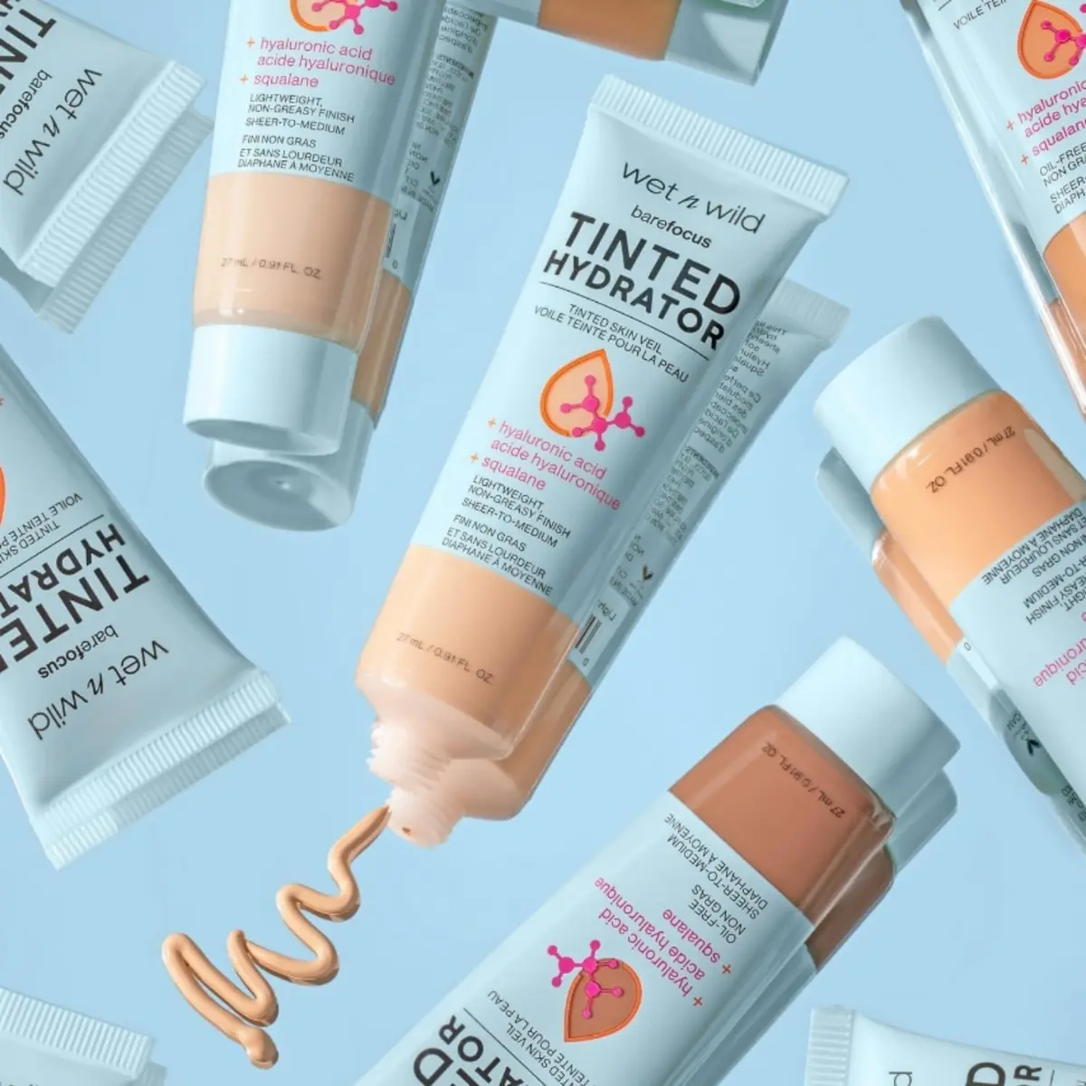 wet n wild Bare Focus Tinted Hydrator 0.91oz | Buildable, Hydrating Skin Veil with Hyaluronic Acid & Vegan Squalane - view 8