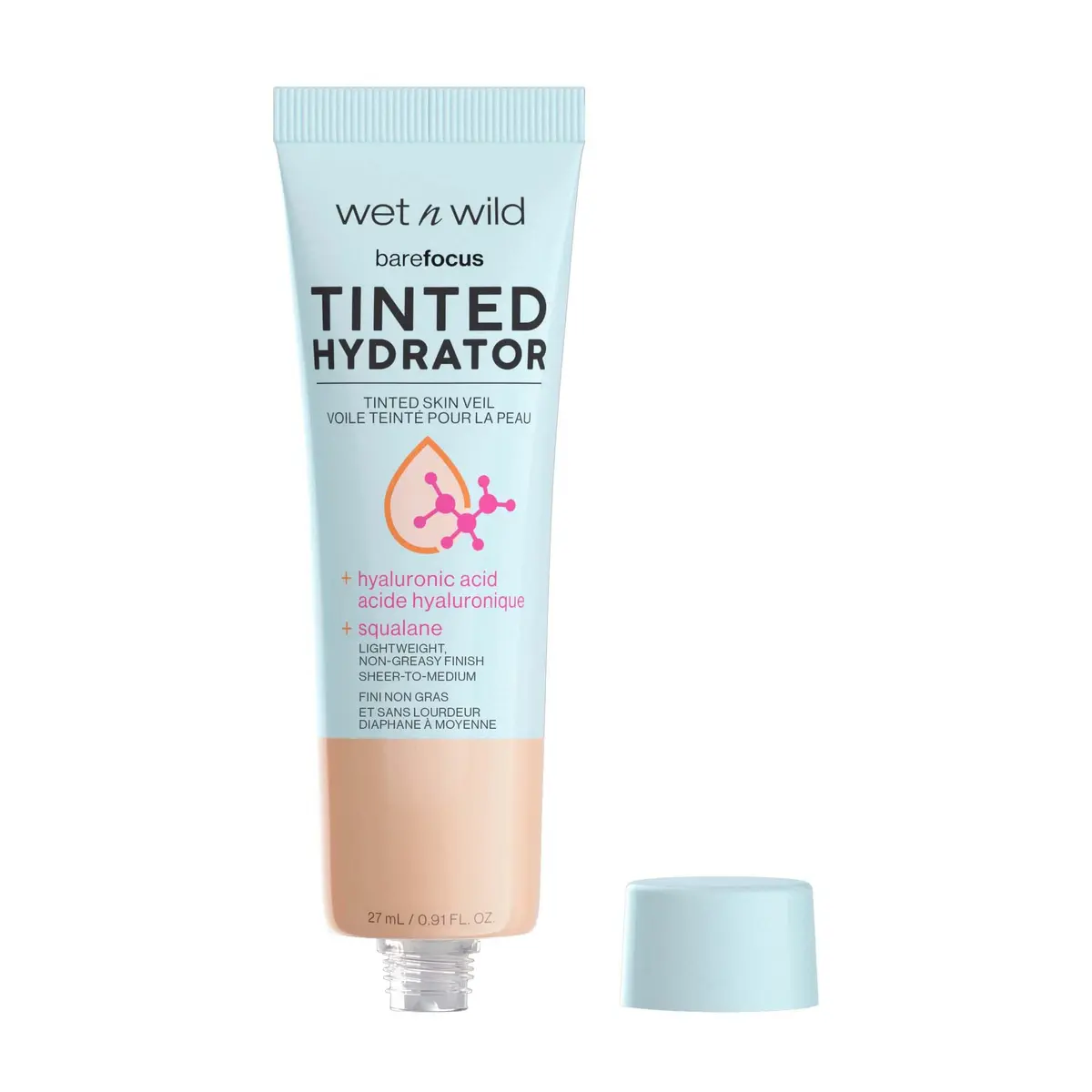 wet n wild Bare Focus Tinted Hydrator 0.91oz | Buildable, Hydrating, Semi-Matte Finish - view 2