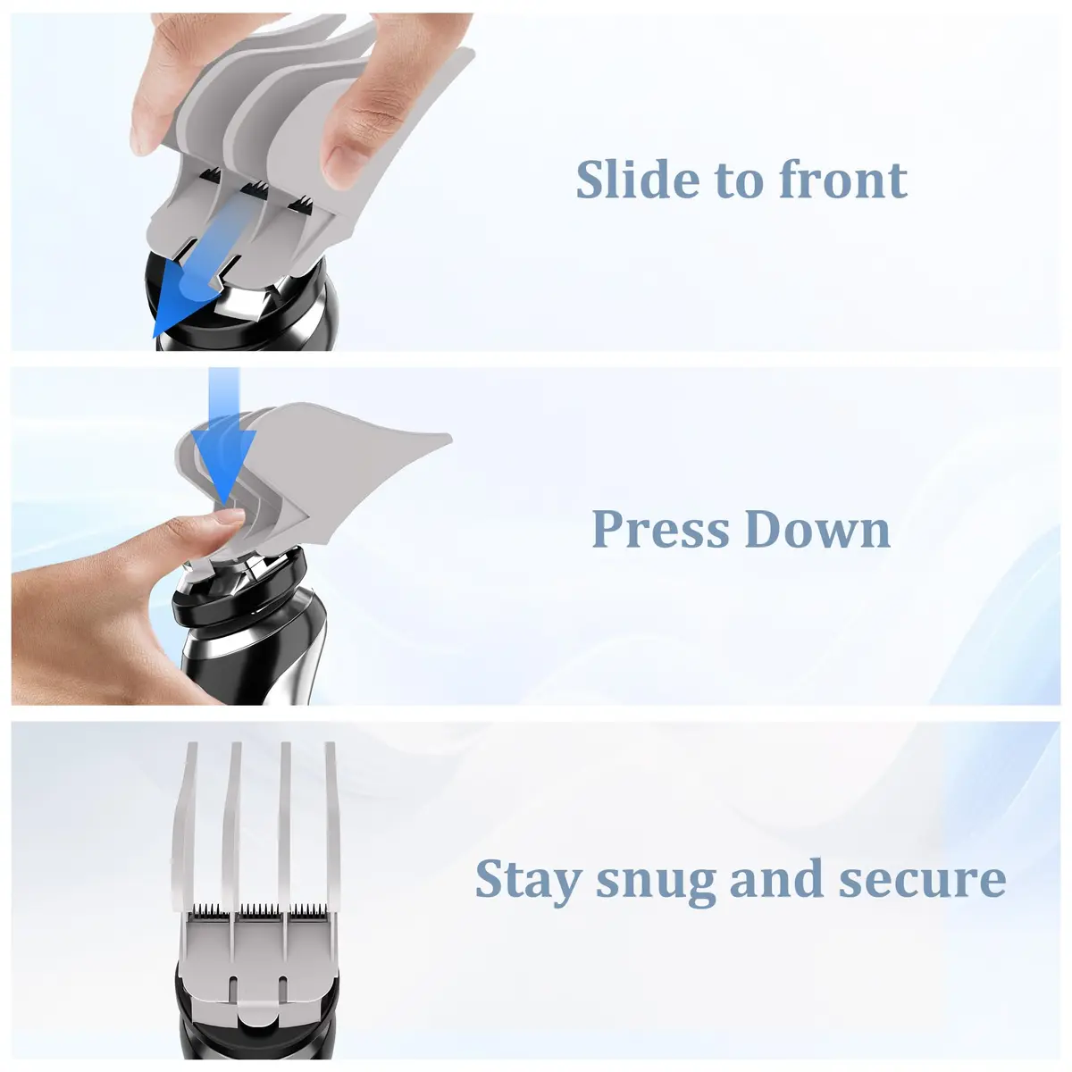 CR8GR8 Professional Hair Clipper Guards 2 inch (50.8mm) | Jumbo Size for Longer Hair Cuts - view 6