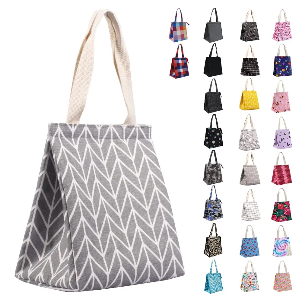 iknoe 9L Insulated Lunch Bag for Men & Women | Leak-Resistant Gray, Space Theme, Lightweight & Spacious, 9 Liters - main product image
