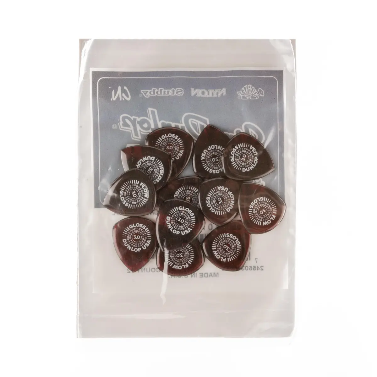 Jim Dunlop Flow® Gloss Pick 3.0MM | Precision Guitar Pick for Speed & Control - view 5