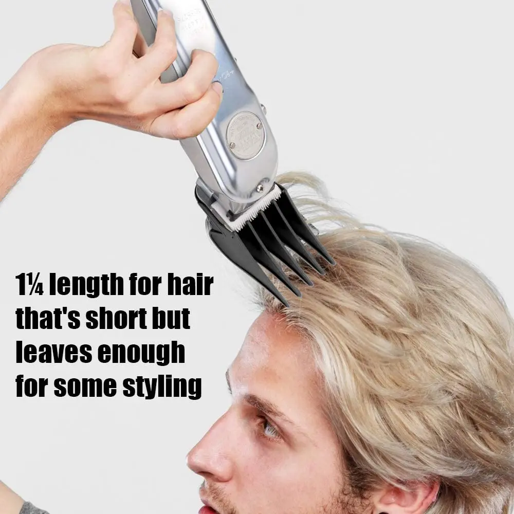 CR8GR8 Professional Hair Clipper Guards 1.25" 1.5" 2" | Fits Most Wahl Clippers (Black, 3-Count) - view 5