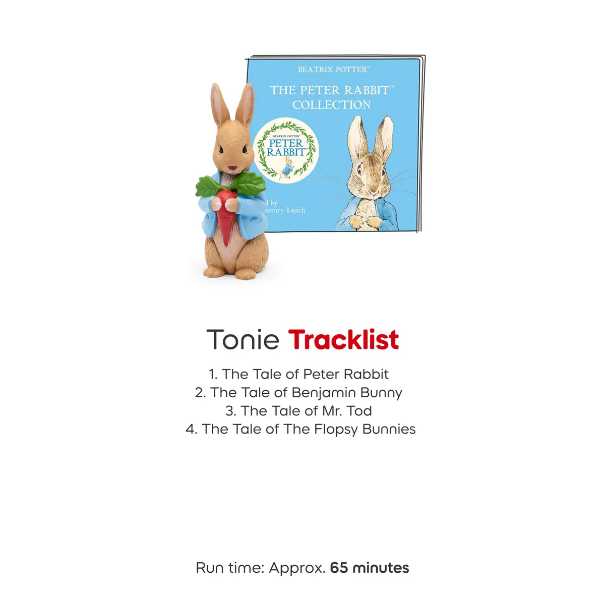 Tonies The Peter Rabbit Collection Audio Toy Figurine from Beatrix Potter | Beloved Tales for Kids 3+ - view 5