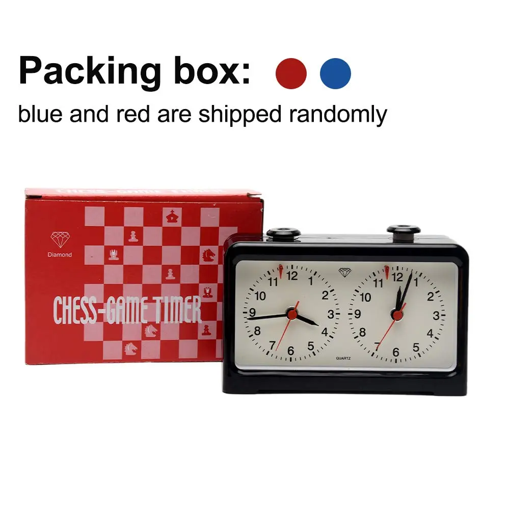Just E Joy Classic Analog Style Chess Clock with Quartz Movement & Larger Base | Accurate Timing for Competitions - view 9