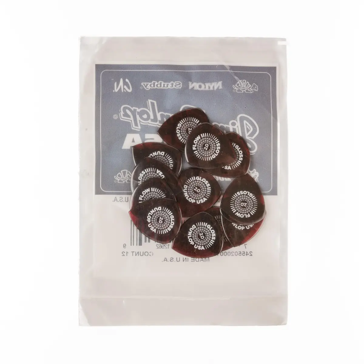 Jim Dunlop Flow® Gloss Pick 2.0MM | Precision, Speed & Long-Lasting Ultex (70-120 chars) - view 5