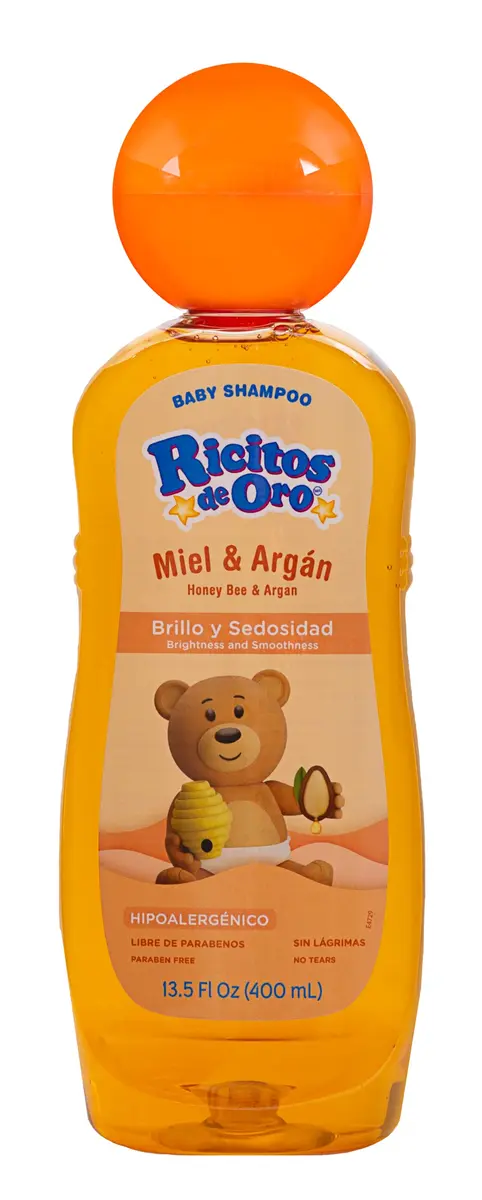 Ricitos de Oro Baby Shampoo 13.5 Fl Oz | No Tears Hypoallergenic & Nourishing (70-120 chars) - view 2