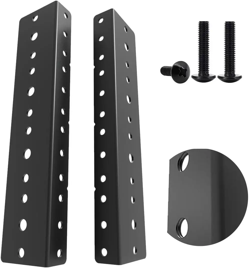 JINGCHENGMEI 4U Rack Rails Kit with Hardware | Supports 4U Equipment, Easy Mounting - main product image