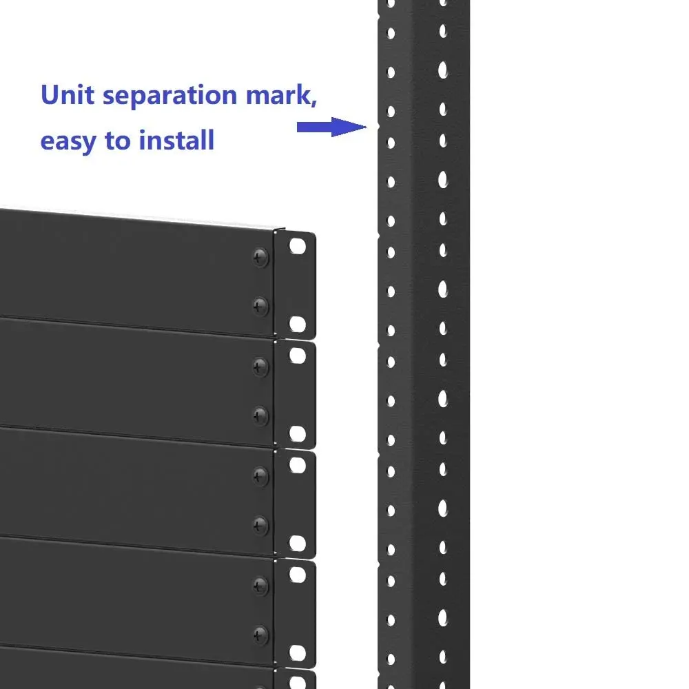 JINGCHENGMEI 4U Rack Rails Kit with Hardware | Supports 4U Equipment, Easy Mounting - view 5