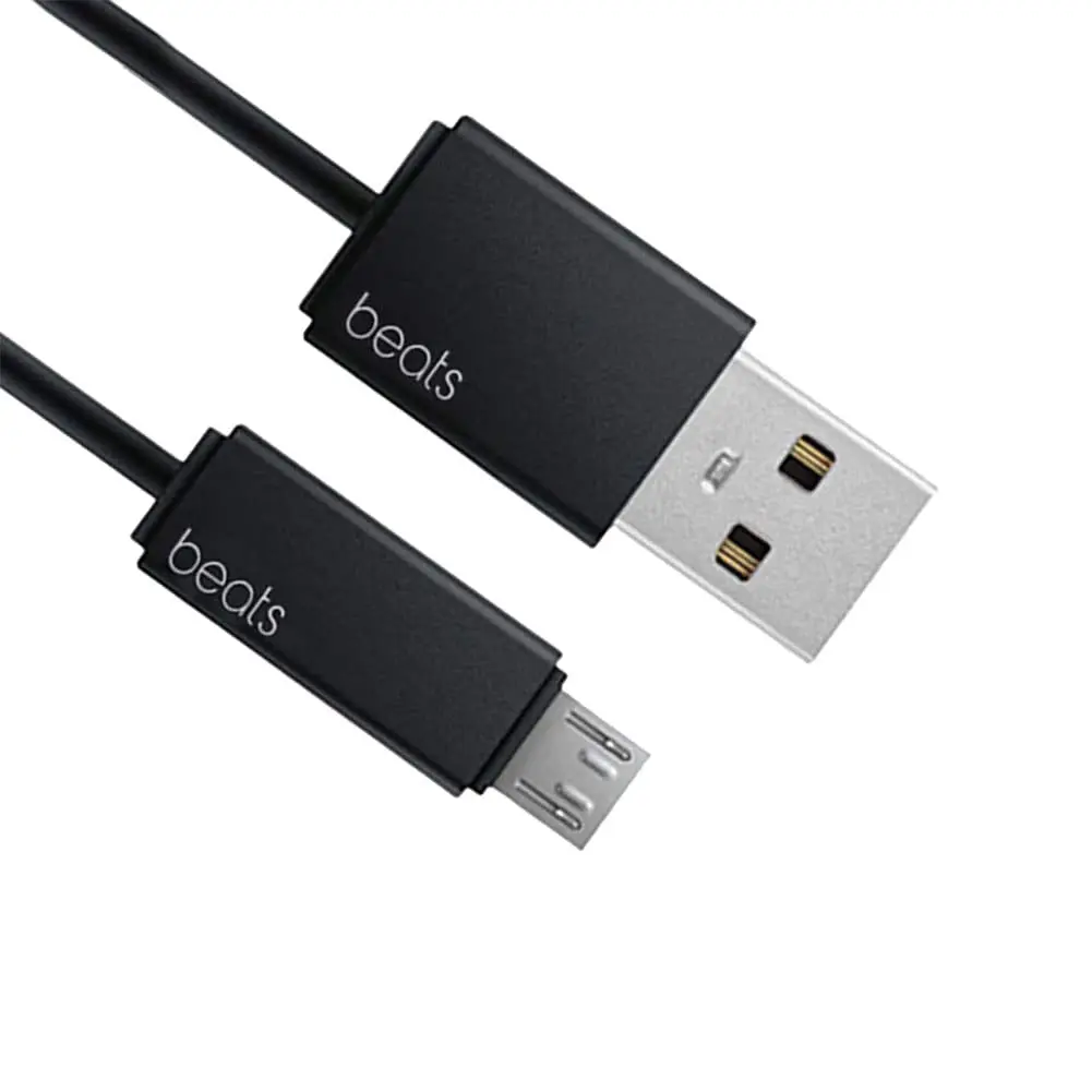 icevein Micro USB Charging Cable for Beats Solo & Pill Speakers | 3.3ft Black - main product image