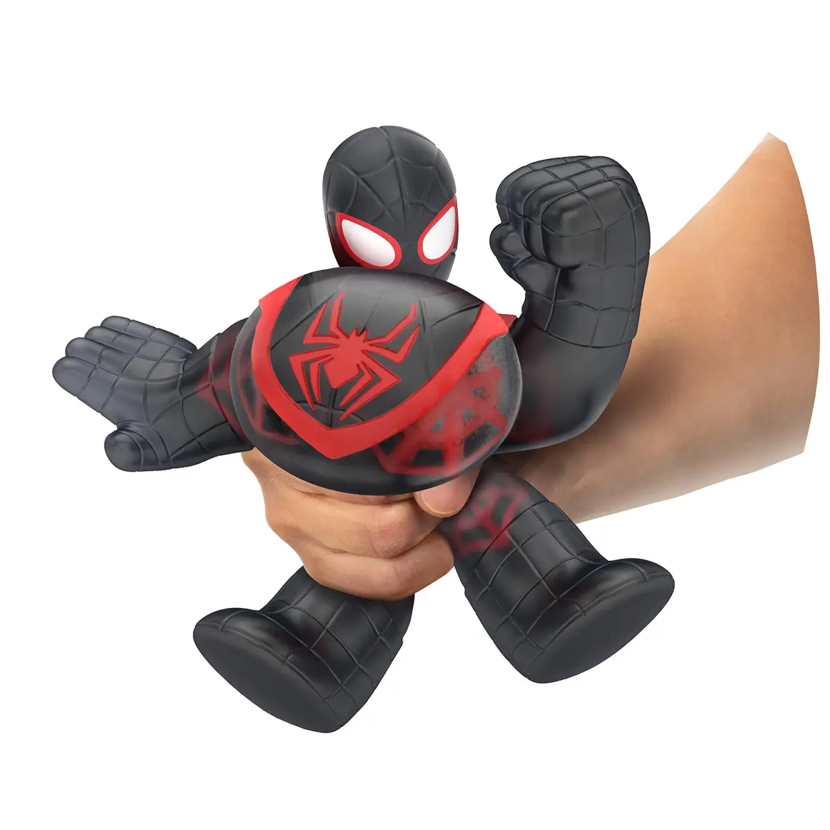 Heroes of Goo Jit Zu Miles Morales Super Squishy Hero Pack | Stretches 3x Size, Non-Toxic - view 3