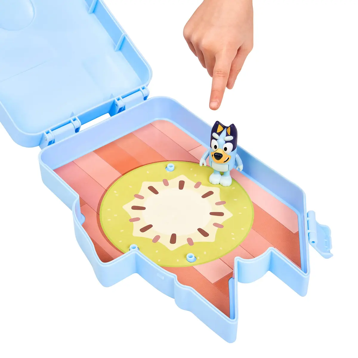 Bluey Deluxe Play & Go Toy Carrying Case with Figures and Accessories | ASTM-Tested Toy Organizer for Kids Ages 3+ - view 4