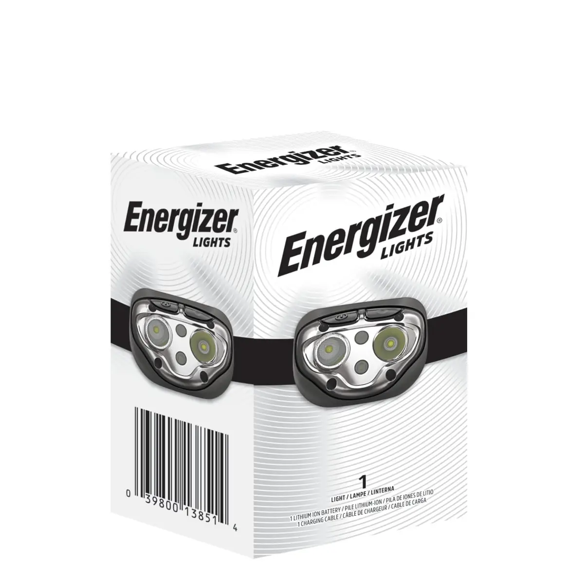 Energizer PRO-400 Headlamp Rechargeable | 380 Lumens, 7 Modes, IPX4 Water Resistant, USB Included - view 9