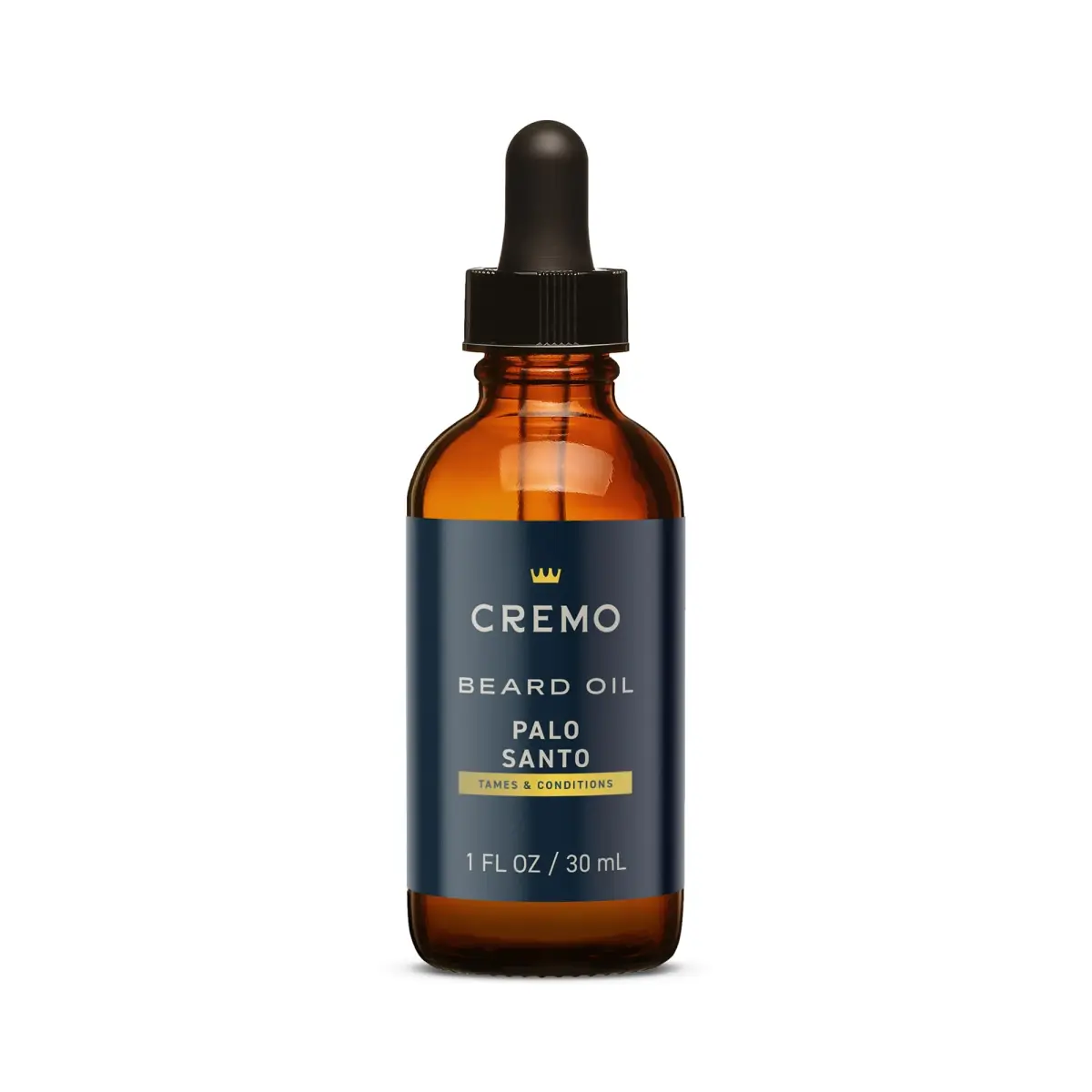 Cremo Beard Oil for Men, Palo Santo, 1 Fl Oz (30ml) | Nourishes & Softens Beard - main product image