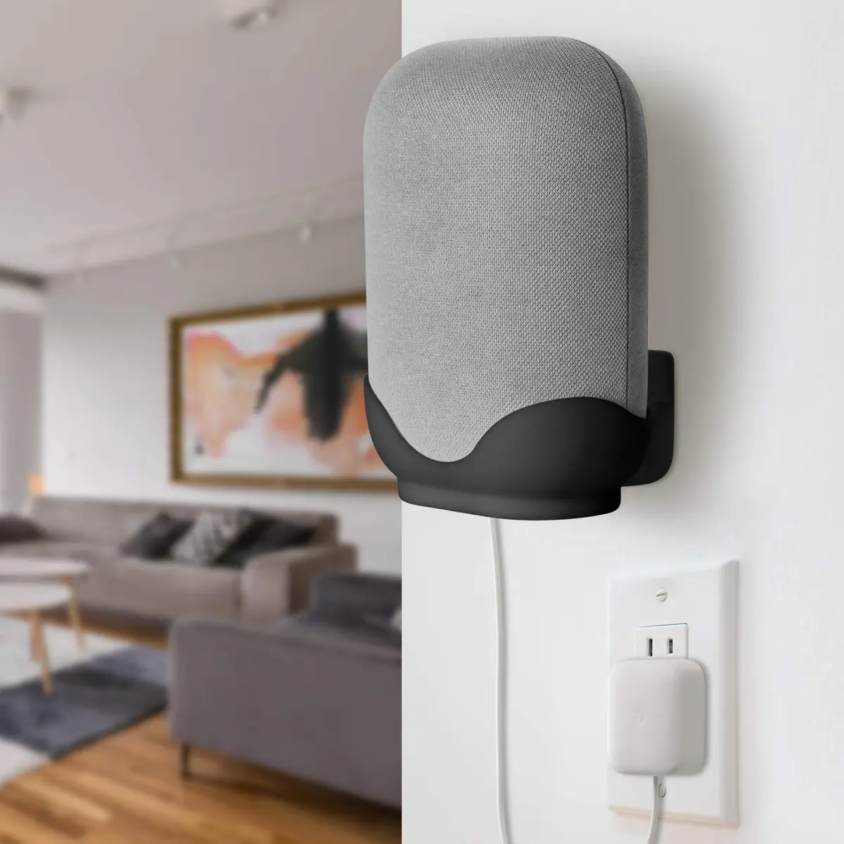 LeongLzt Ouligei Google Nest Audio Wall Mount/Bracket, Durable & Space Saving, Easy Install - view 6