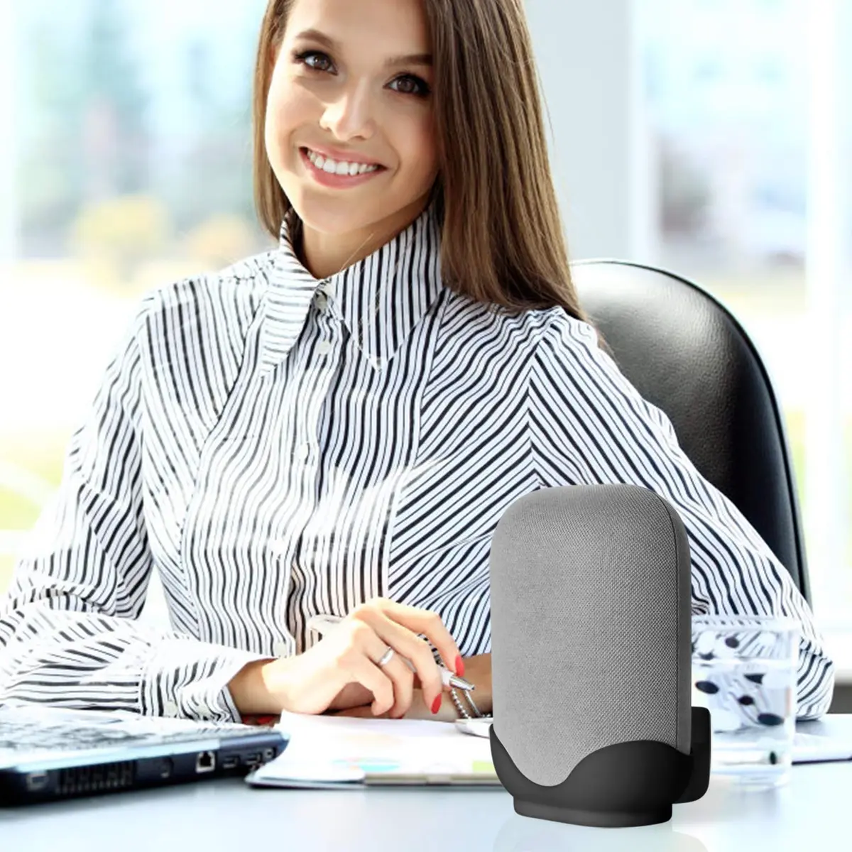 LeongLzt Ouligei Google Nest Audio Wall Mount/Bracket, Durable & Space Saving, Easy Install - view 4