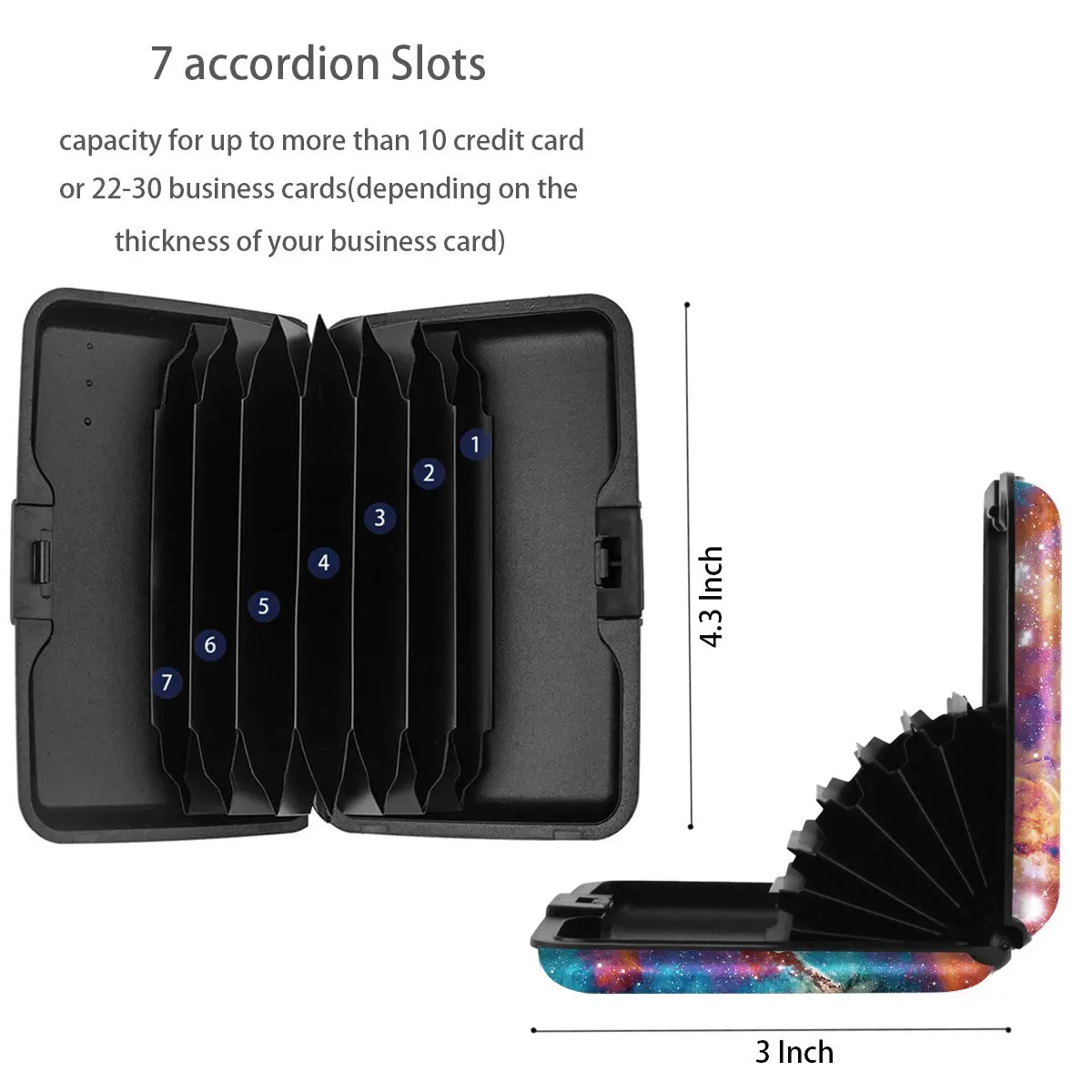 Coco Rossi RFID Aluminum Credit Card Holder Small Mini Wallet for Women | Slim, Secure, Stylish - view 5