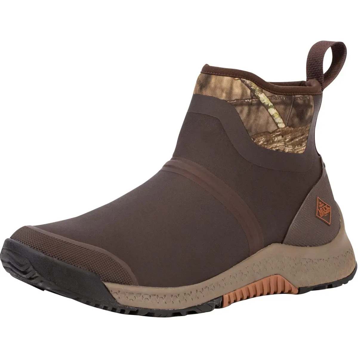 MUCK Men's Outscape Chelsea Slip On Waterproof Boots 6 inches Brown | Durable, Lightweight & Slip-Resistant - main product image