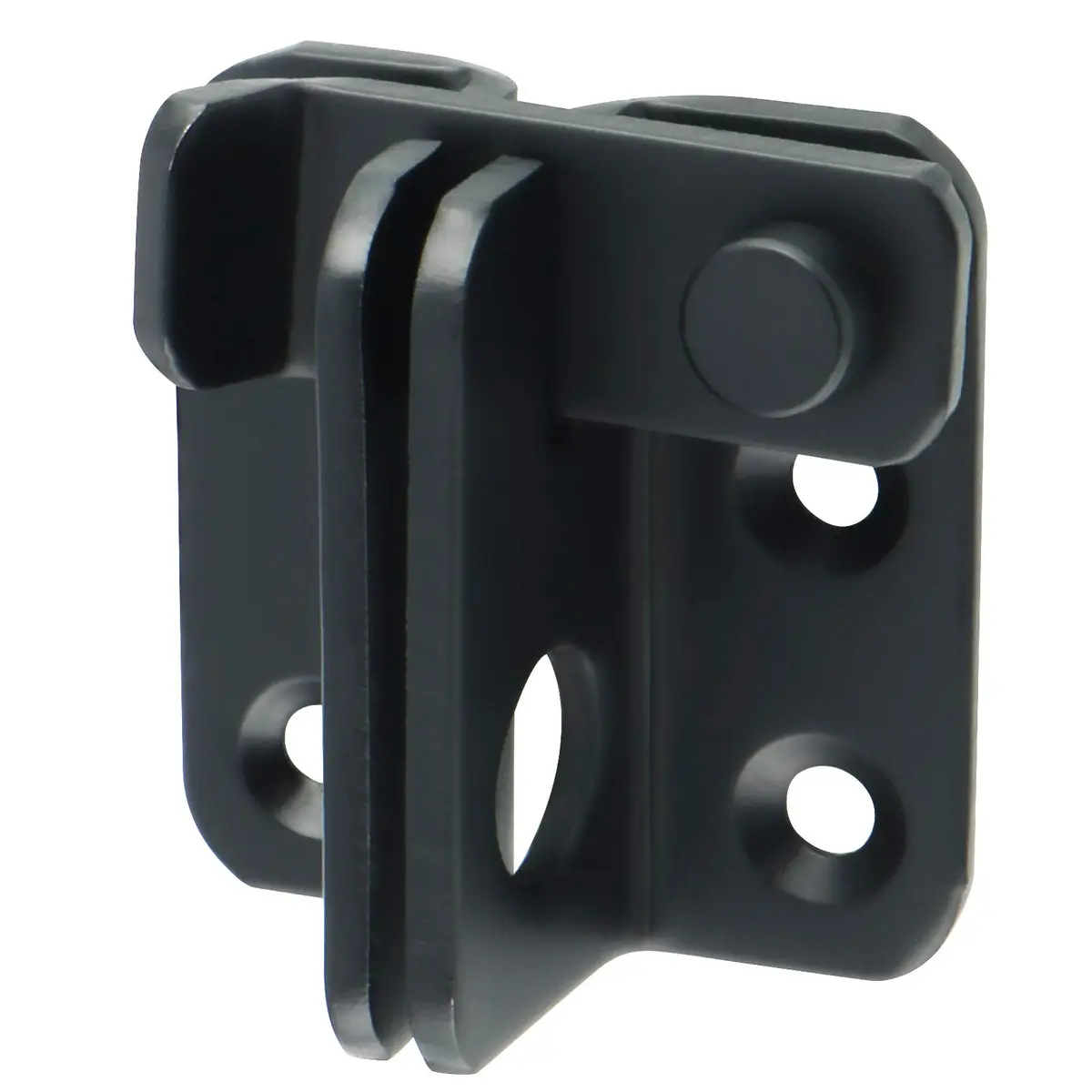 Alise Flip Latch Gate Latch Barn Door Lock Shed Door Latch, Matte Black, 1.6in (4cm) | Heavy Duty Stainless Steel Security - main product image