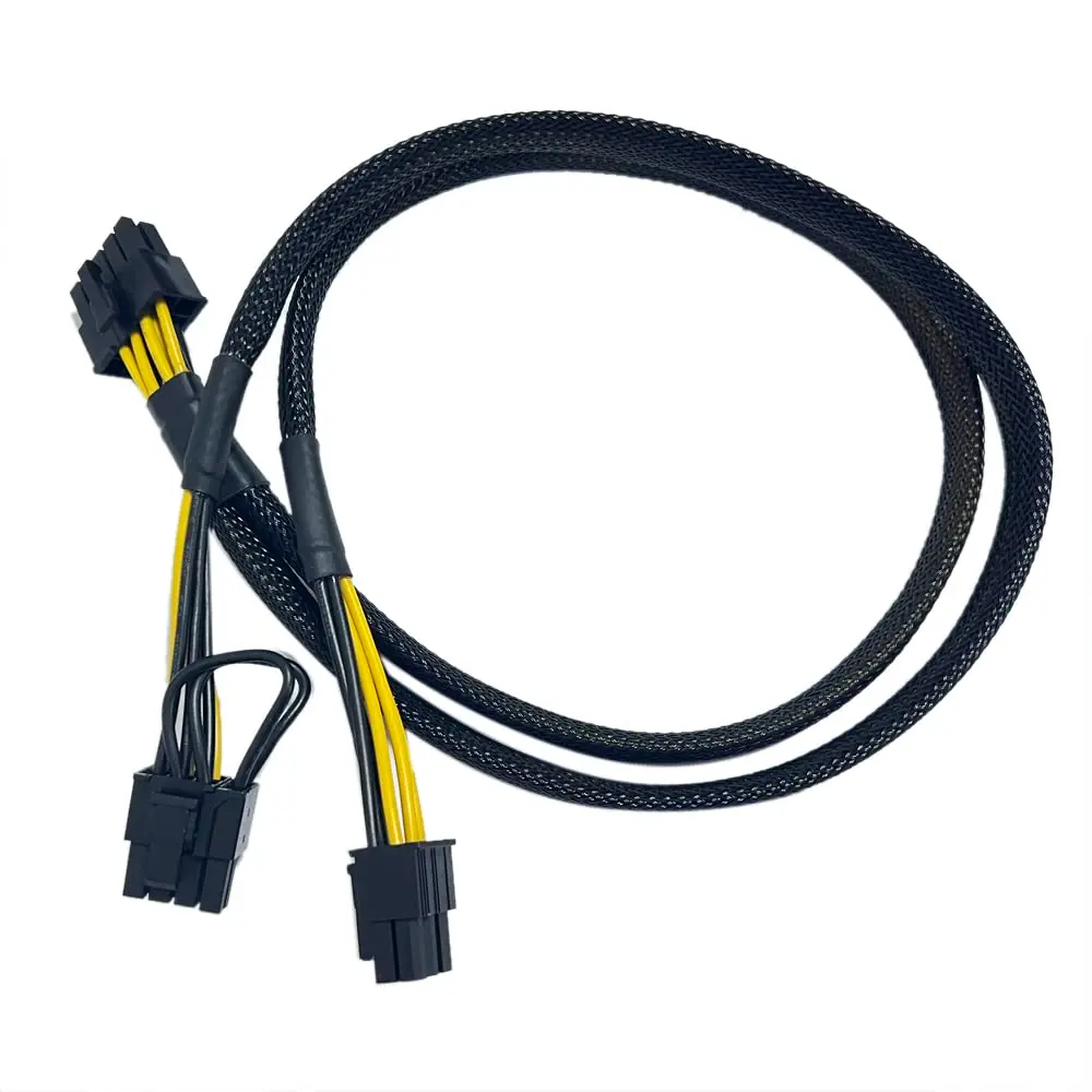 Zahara 10 Pin to 8+6 Pin PCIe GPU Power Adapter Cable 50cm (19.68 inches) for Dell Precision 5820 - view 2