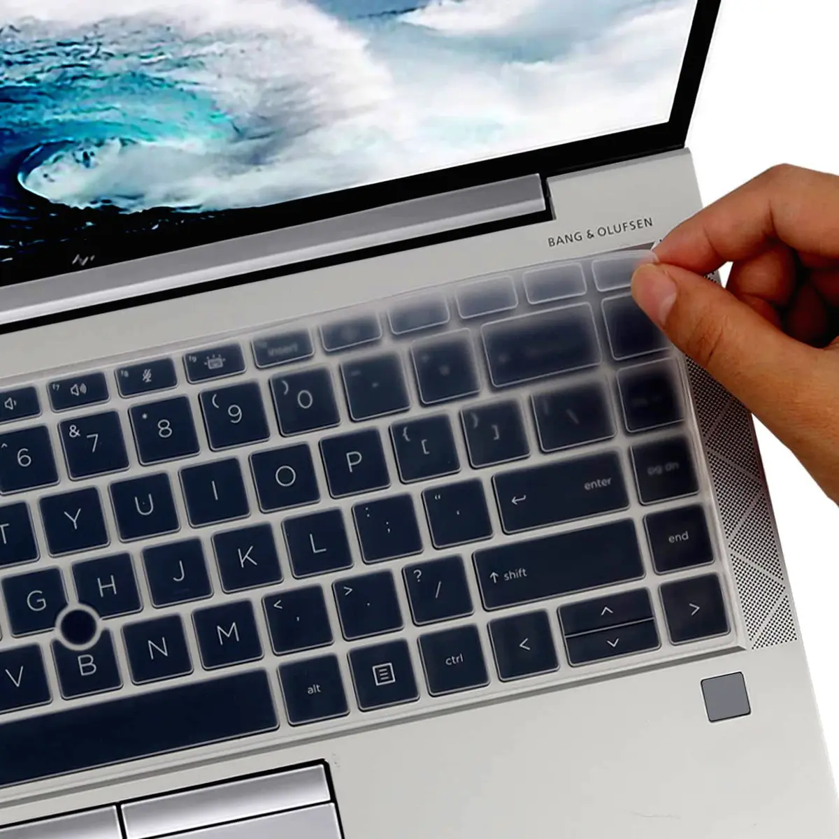 MUBUY-GOL Keyboard Cover for 14 Inch HP EliteBook 840 845 G7 G8 | Waterproof Dustproof Silicone - view 5