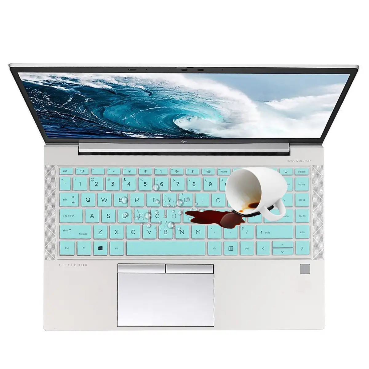 MUBUY-GOL Keyboard Cover for 14" HP EliteBook 840 845 G7 G8 | Waterproof & Dustproof - view 6