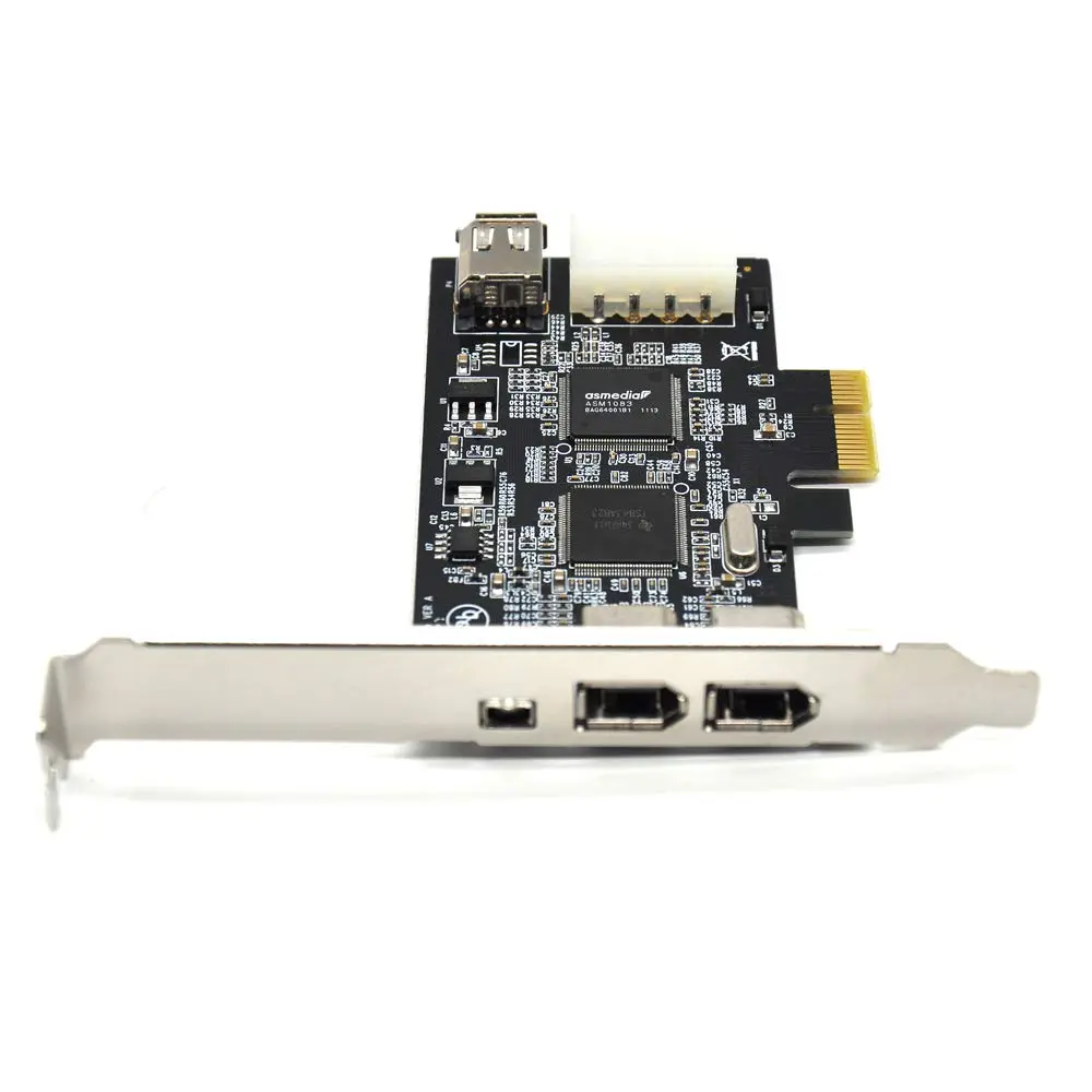 Pardarsey PCIe Firewire Card IEEE 1394a 4 Ports | Plug-and-Play Controller for Windows 10 & Mac OS - view 5