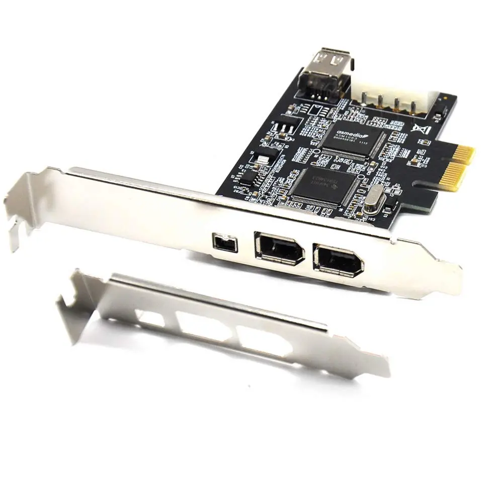 Pardarsey PCIe Firewire Card IEEE 1394a 4 Ports | Plug-and-Play Controller for Windows 10 & Mac OS - view 2