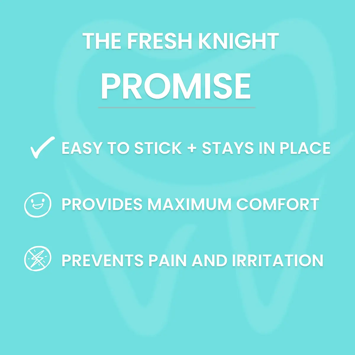 Fresh Knight Orthodontic Wax for Braces & Aligners - 50 Strips | Food Grade, Unscented, Multicolor - view 2