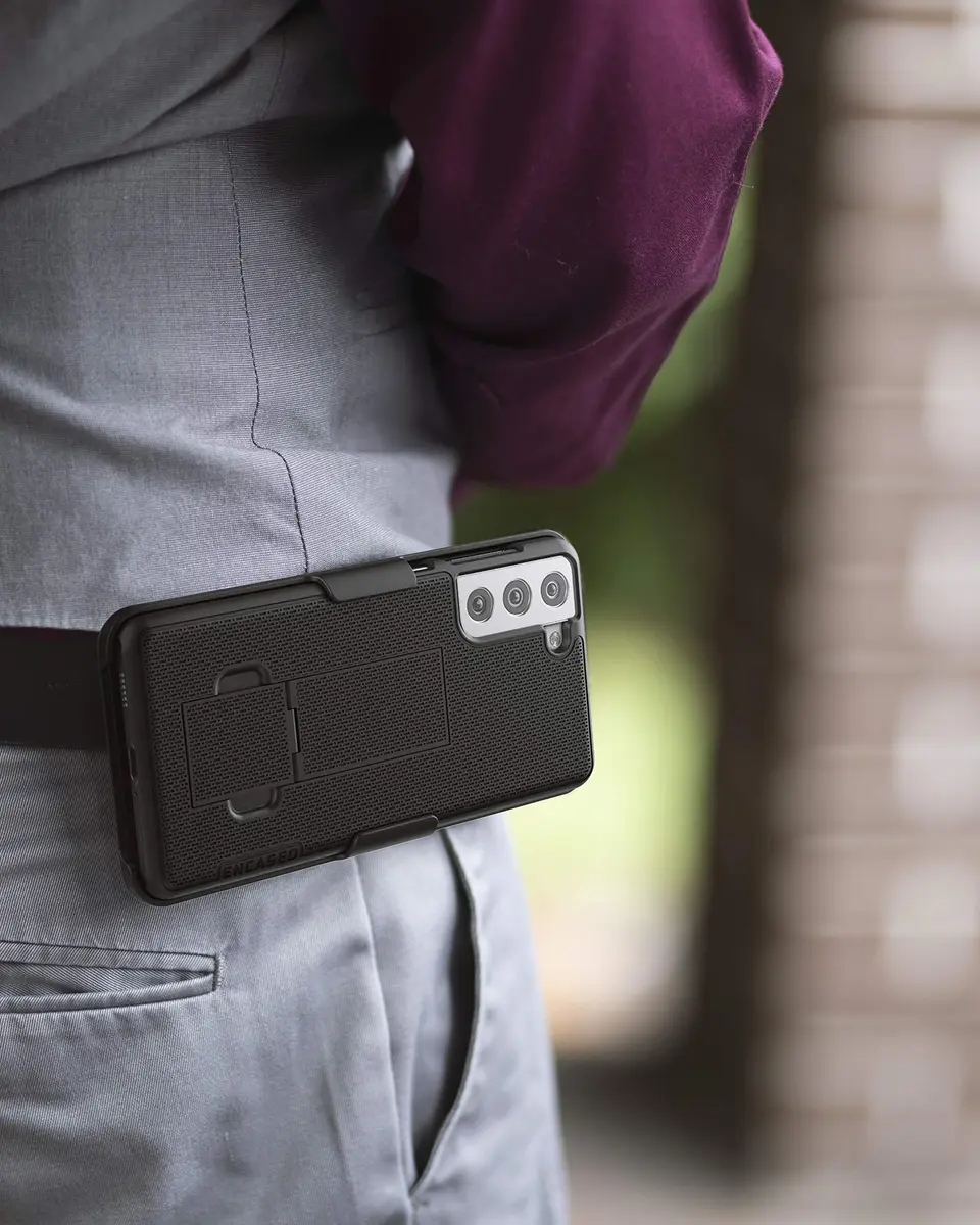 ENCASED DuraClip Belt Clip Case for Samsung Galaxy S21 Plus | Slim, Durable & Secure Phone Cover - view 9