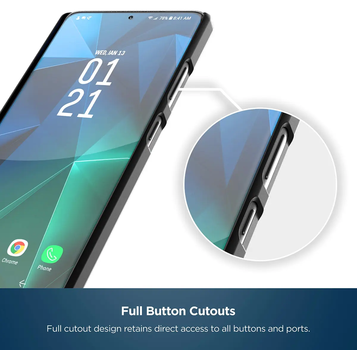 ENCASED DuraClip Belt Clip Case for Samsung Galaxy S21 Plus | Slim, Durable & Secure Phone Cover - view 3