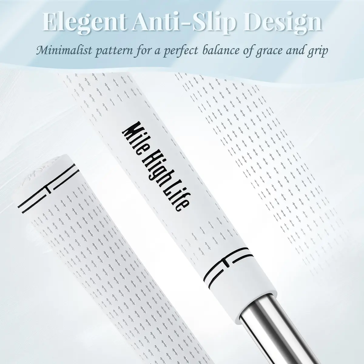Mile High Life Women Golf Grips 3 Pack | Anti-Slip Rubber, Ergonomic Fit for Women & Juniors - view 2