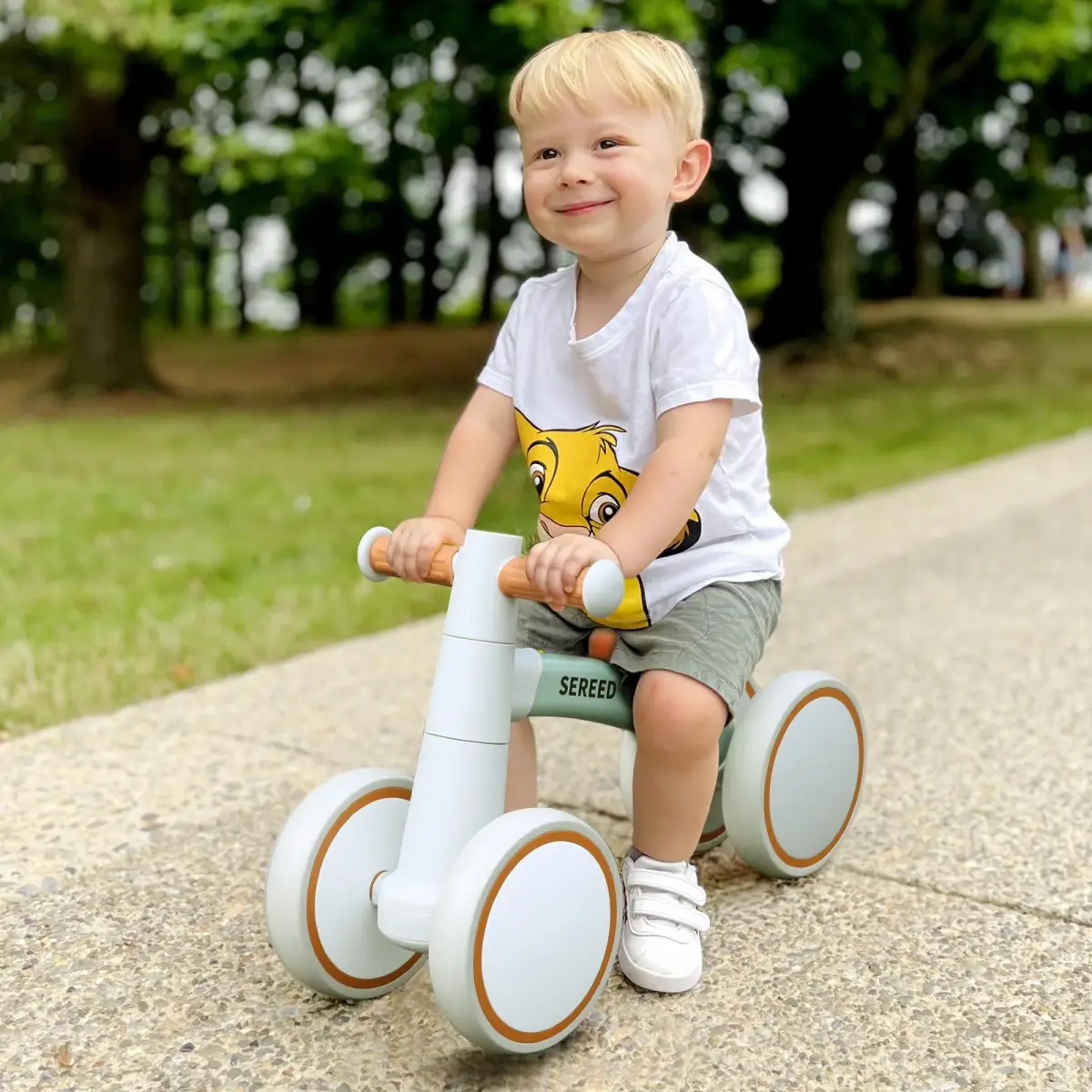 SEREED Baby Balance Bike Green 1.6kg (3.6 lb) | ASTM-Tested for Toddlers 12-24 Months - view 8