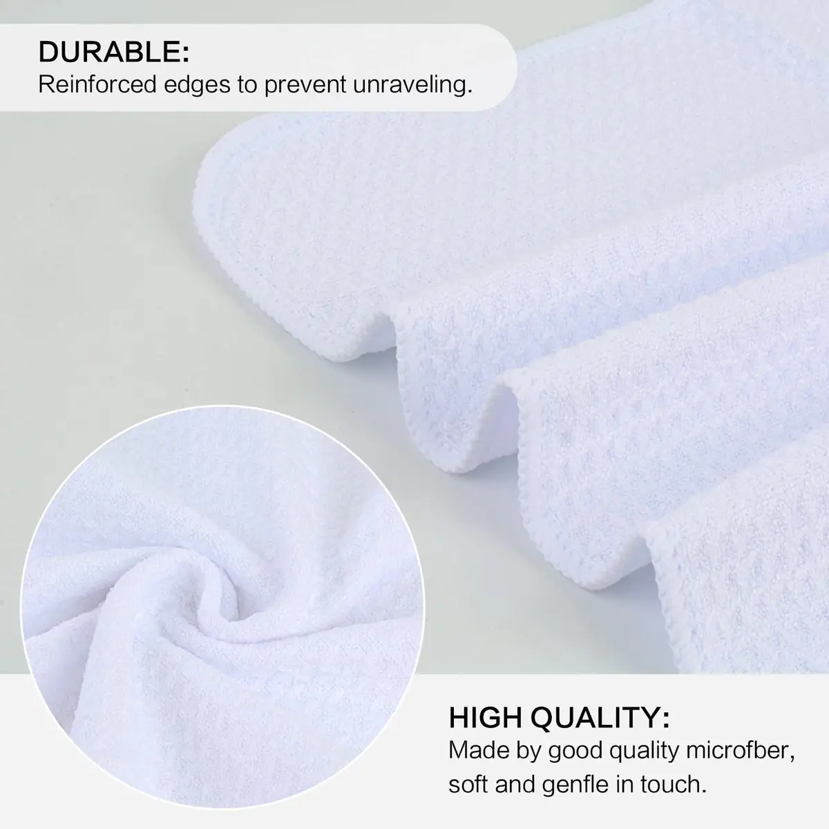 SINLAND Microfiber Kitchen Towels 6 Pack | Quick Dry & Lint-Free 16x24 Inch - view 5