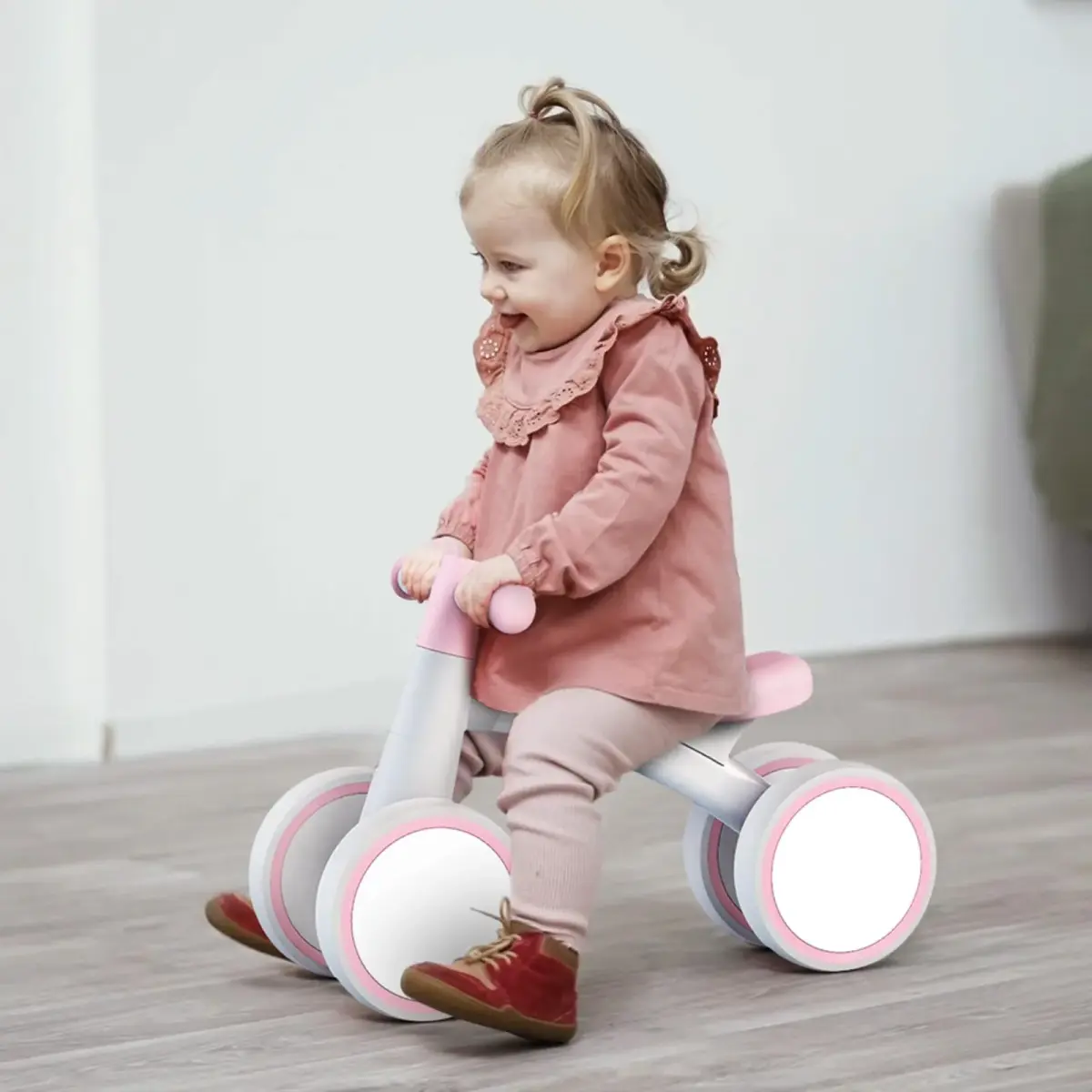 SEREED Baby Balance Bike for 1 Year Old Boy Girl, First Birthday Gift Toy | Aluminum Alloy Frame, 12-24 Months Toddler Bike - view 8